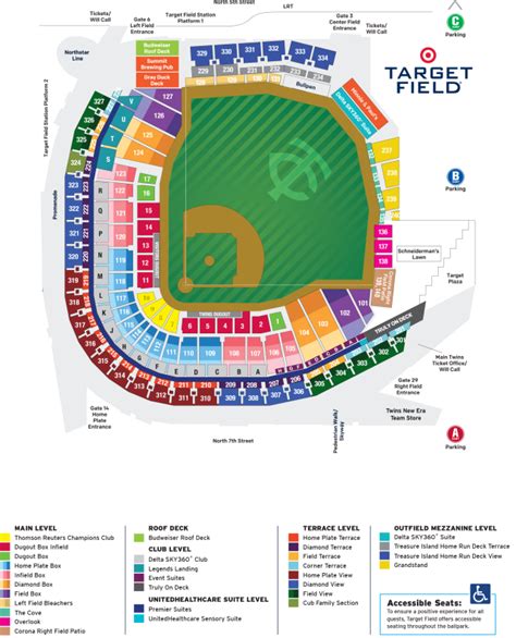 target field seating chart interactive|target field virtual map.